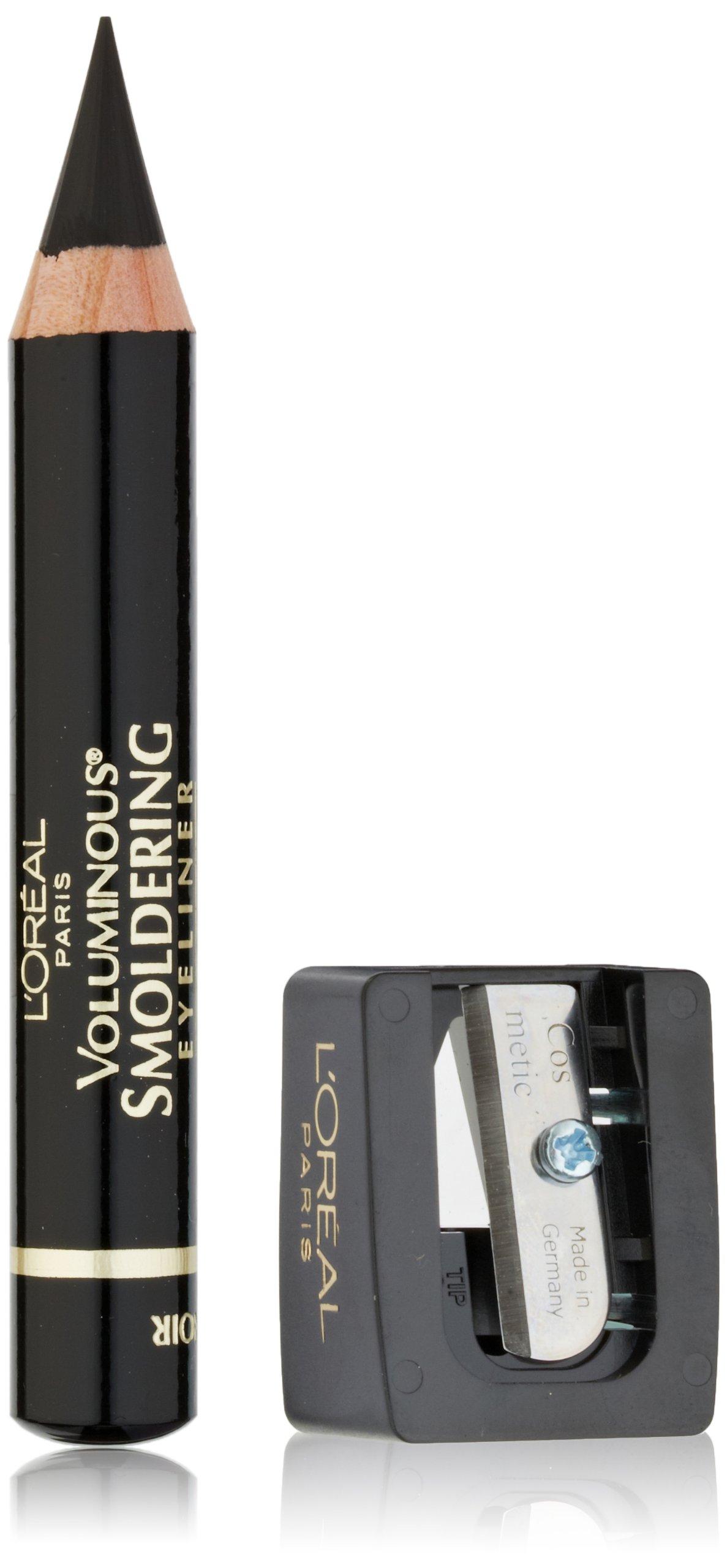 LOr al Paris Voluminous Smoldering Eyeliner Black 0 087 oz Packaging May Vary