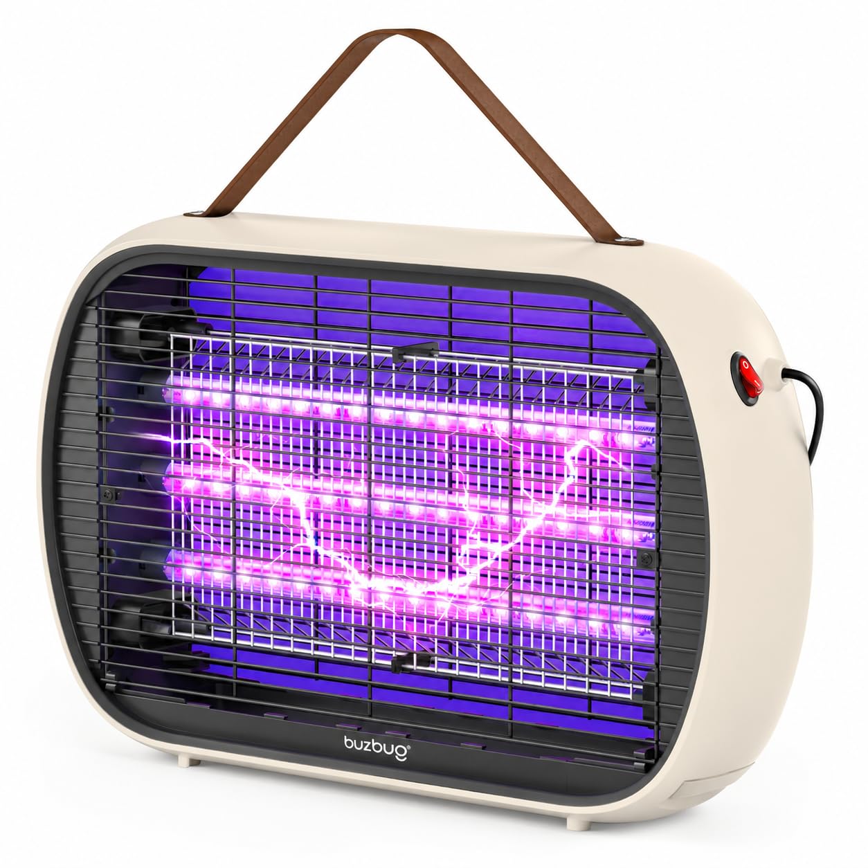 Photo 1 of Buzbug Upgraded LED Bug Zapper Indoor, LED Bulbs Up to 50,000 Hours, 3 Lamps Sustainable Less Power, 3800V Powerful Electric Mosquito Zapper, Fly Trap Mosquito Trap, Fly Killer Fly Zapper