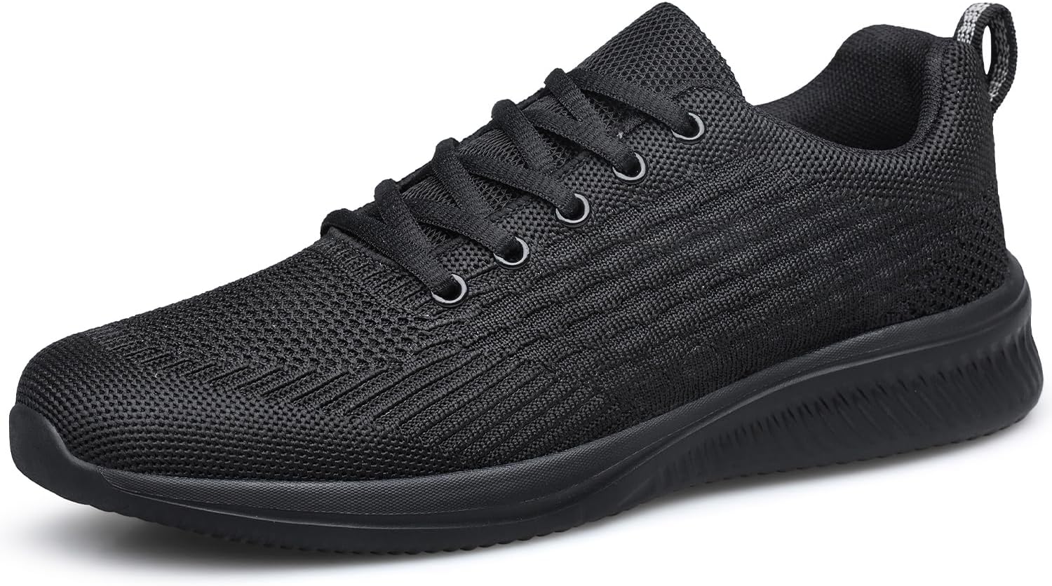 AMANSSE Men's Walking Shoes Non Slip Running Sneakers Lightweight Breathable Tennis Shoes Workout Athletic Sneakers