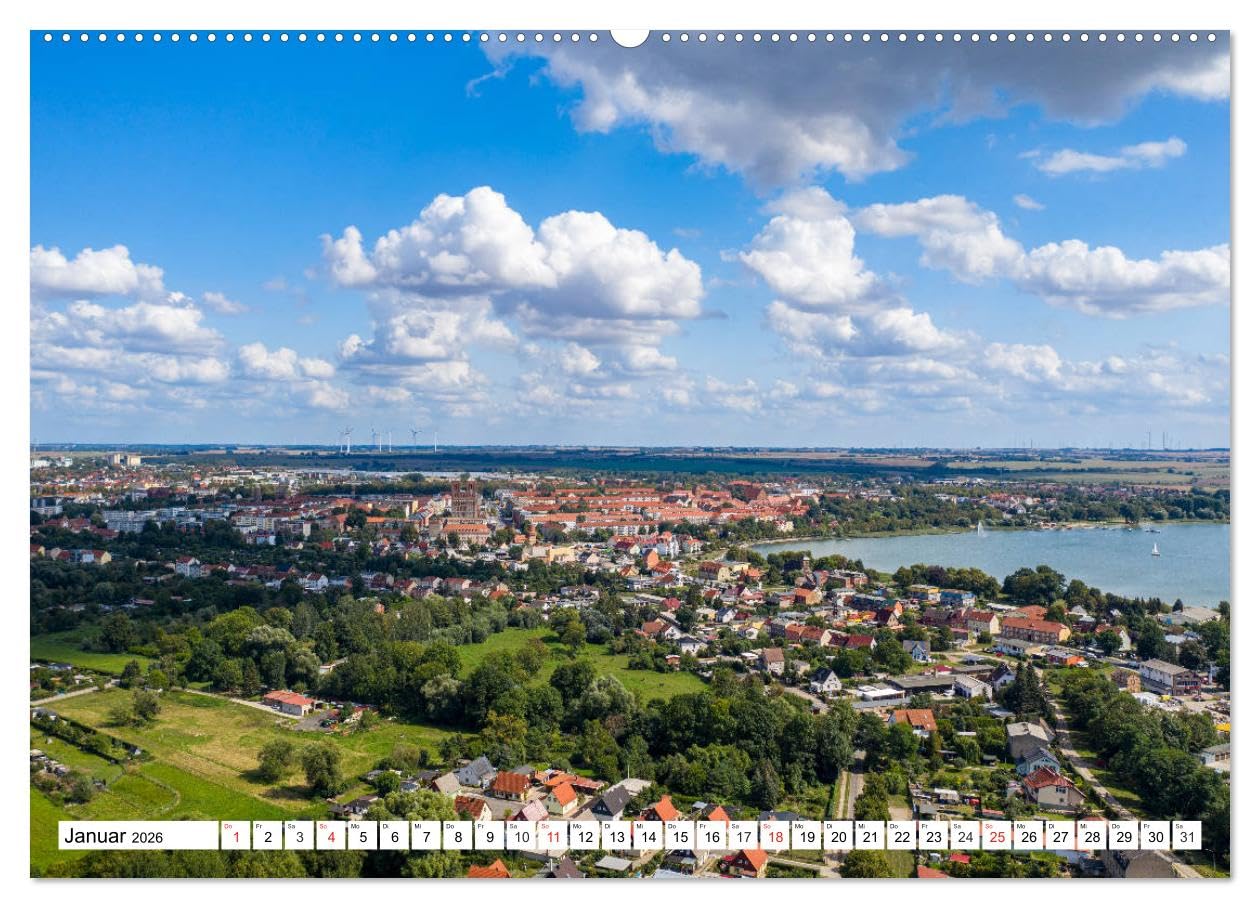 Die Uckermark - Eine Reise durch die Toskana des Nordens (hochwertiger Premium Wandkalender 2026 DIN A2 quer), Kunstdruck in Hochglanz: Reizvolle Landschaften und Orte der Uckermark (CALVENDO Natur)