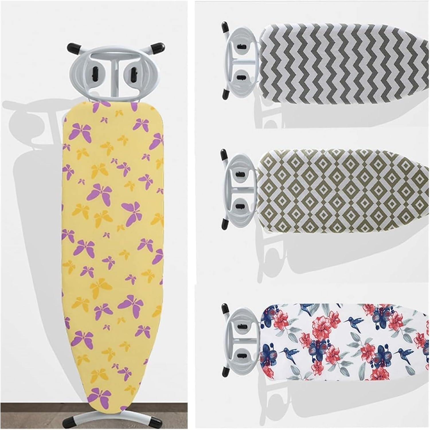 Ironing board cover, Ironing Board Covers And Pad, Adjustable Iron Replacement Cover, Standard Size, Heat Reflective(Quadrilateral)