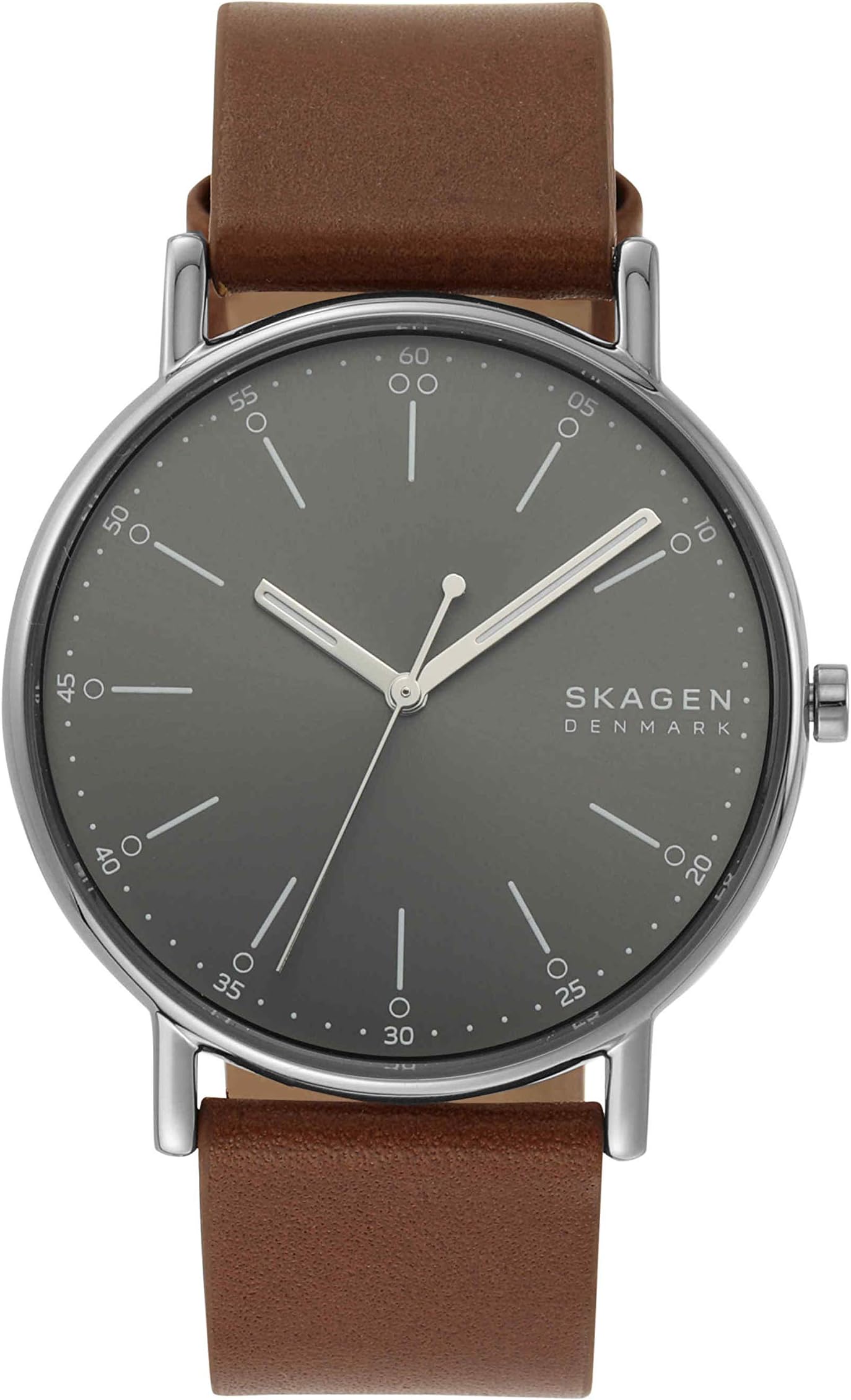 Signatur Three-Hand 40mm Minimalist Watch, Signatur Steel-Mesh Watch - SKW6577