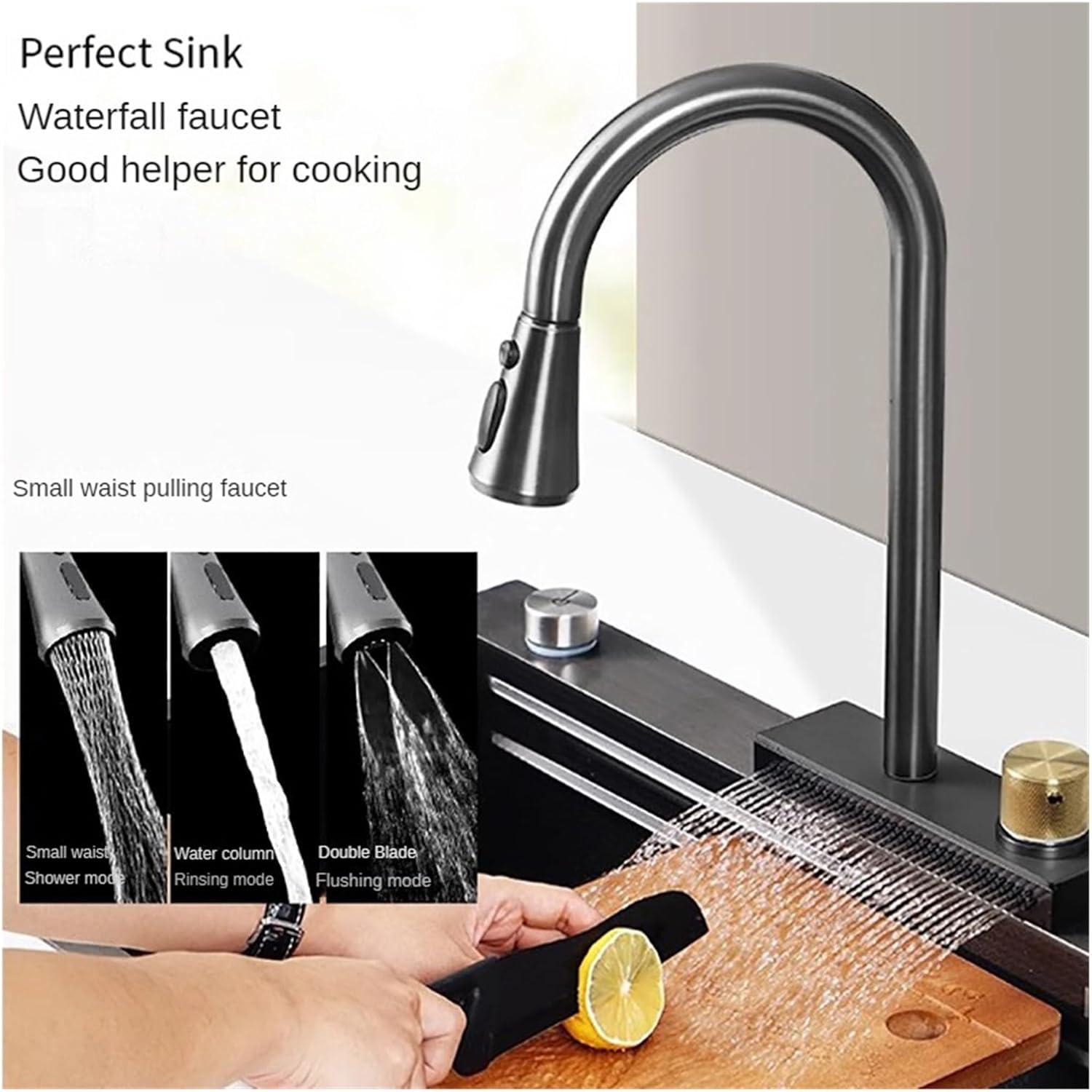 Honeycomb Pattern Stainless Steel Kitchen Sink Household Large Single Slot Multifunctional Dishwashing Basin(8045 F1)