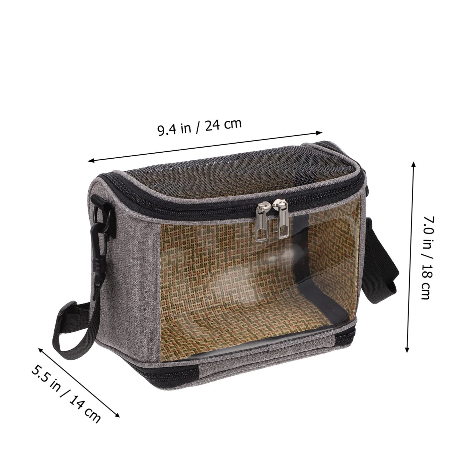 SUPVOX Portable Bird Cage Bag Bird Carrier Bag Pet Carrier Parrot Transparent