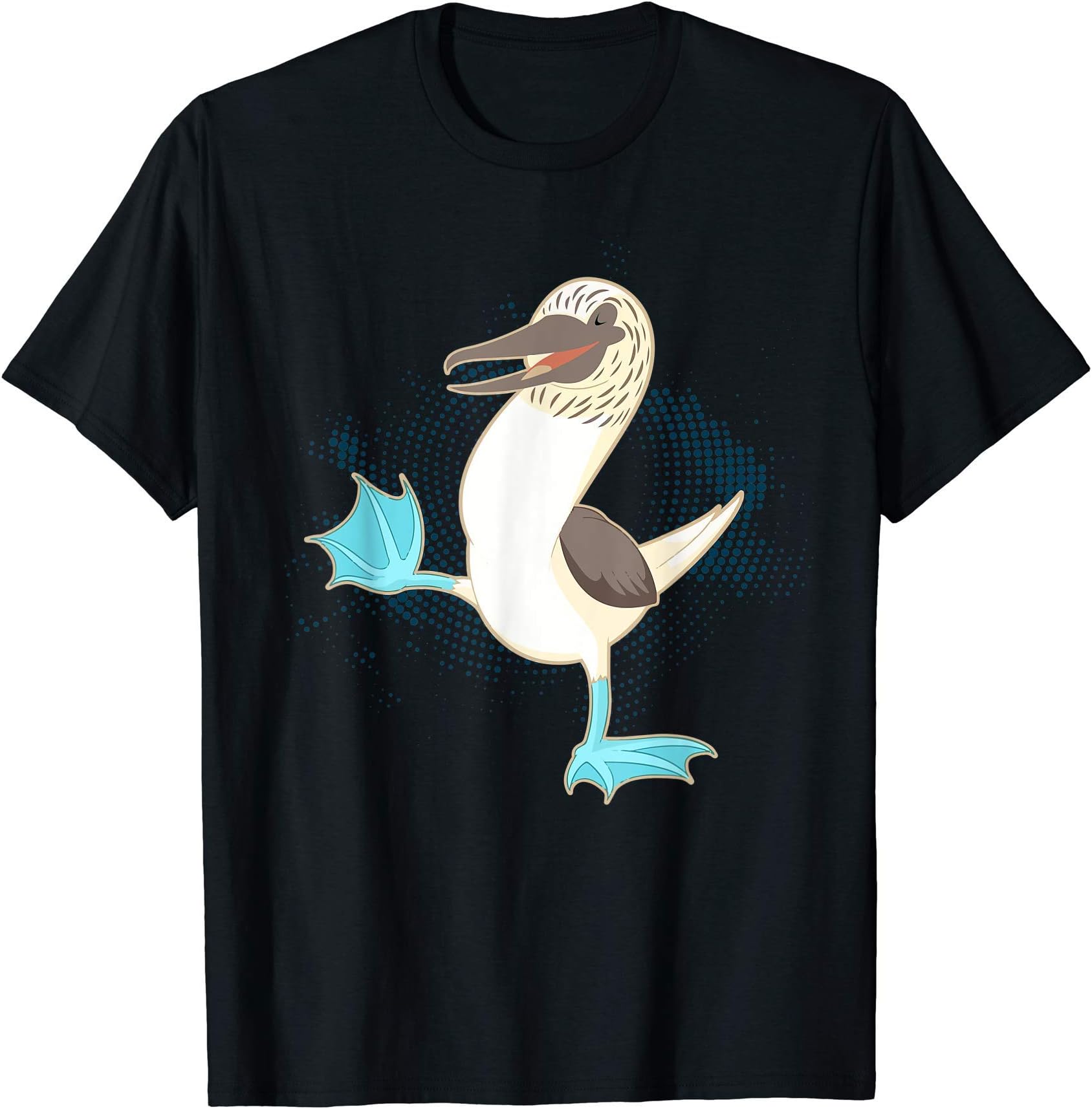 Blue Pawed Dancing Sea Bird T-Shirt