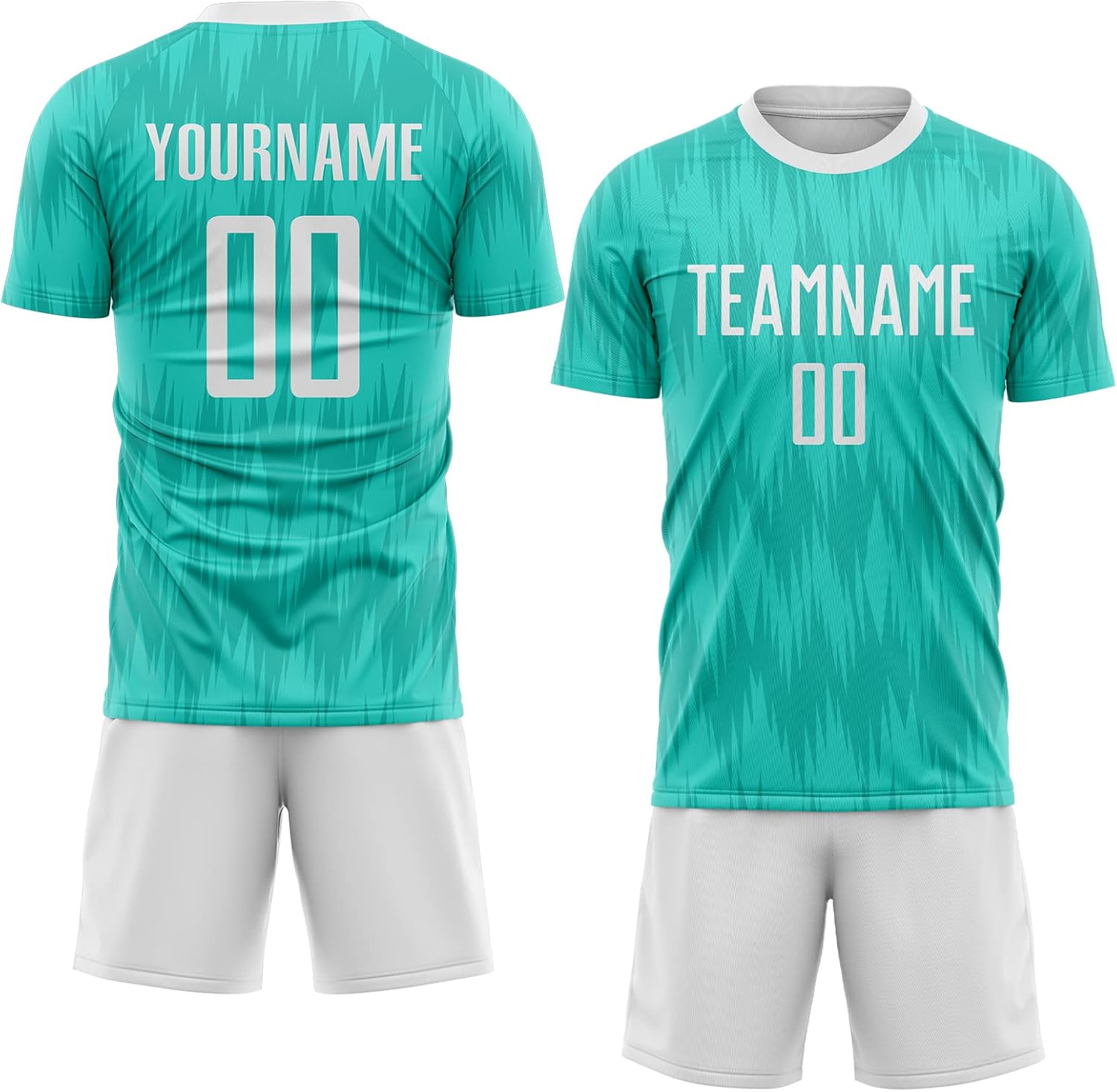Custom Men Women Youth Soccer Jersey Personalized Boys Soccer Shirts and Shorts with Team Name Number Logo