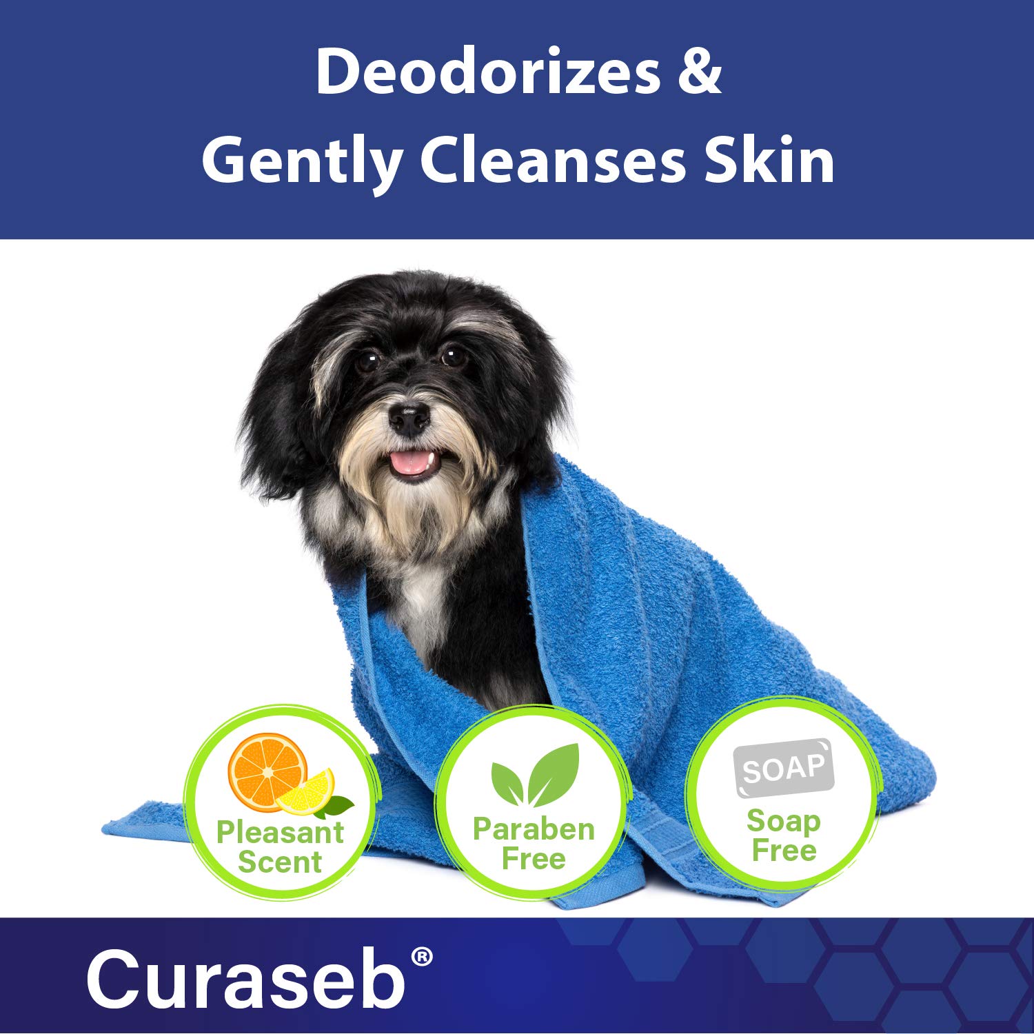 Buy BEXLEY LABS Curaseb Benzoyl Peroxide Dog Shampoo Relieves