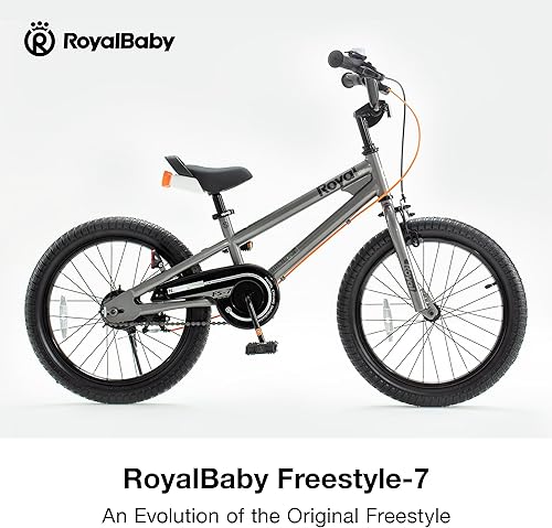 Miniatura 2 de RoyalBaby Kids Bike EZ Balance to Pedal Dual Handbrake Toddlers Boys Girls Bicycle 12-20 Inch for Age 3-10 Years