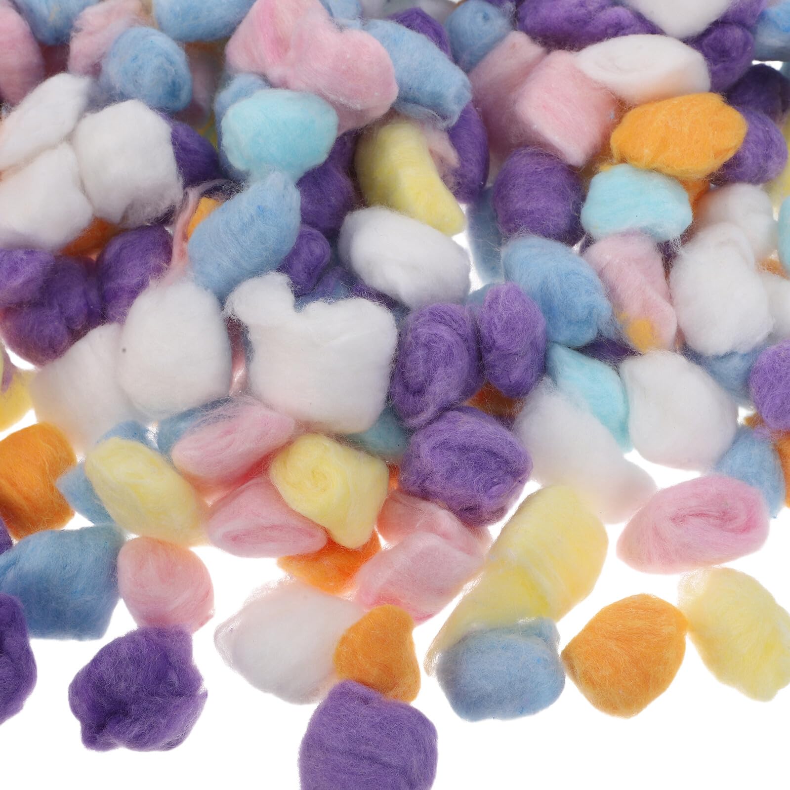Boules de Pompons en Coton pour Loisirs Créatifs, 500g, 1 Paquet
