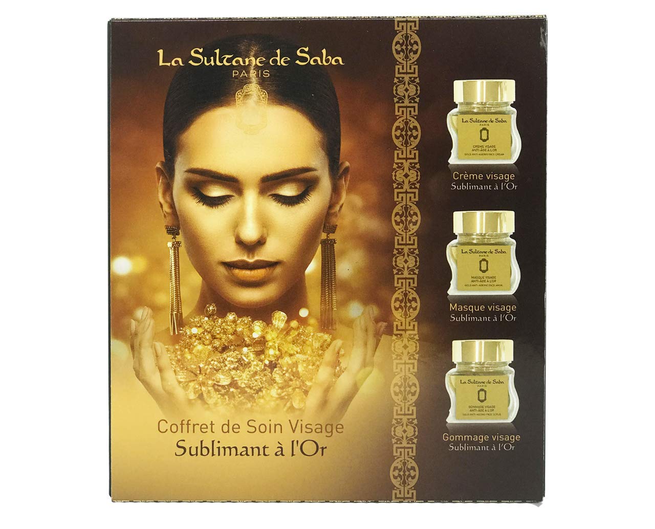 La Sultane de saba - Coffret visage anti-âge à l'or - 3700448605054