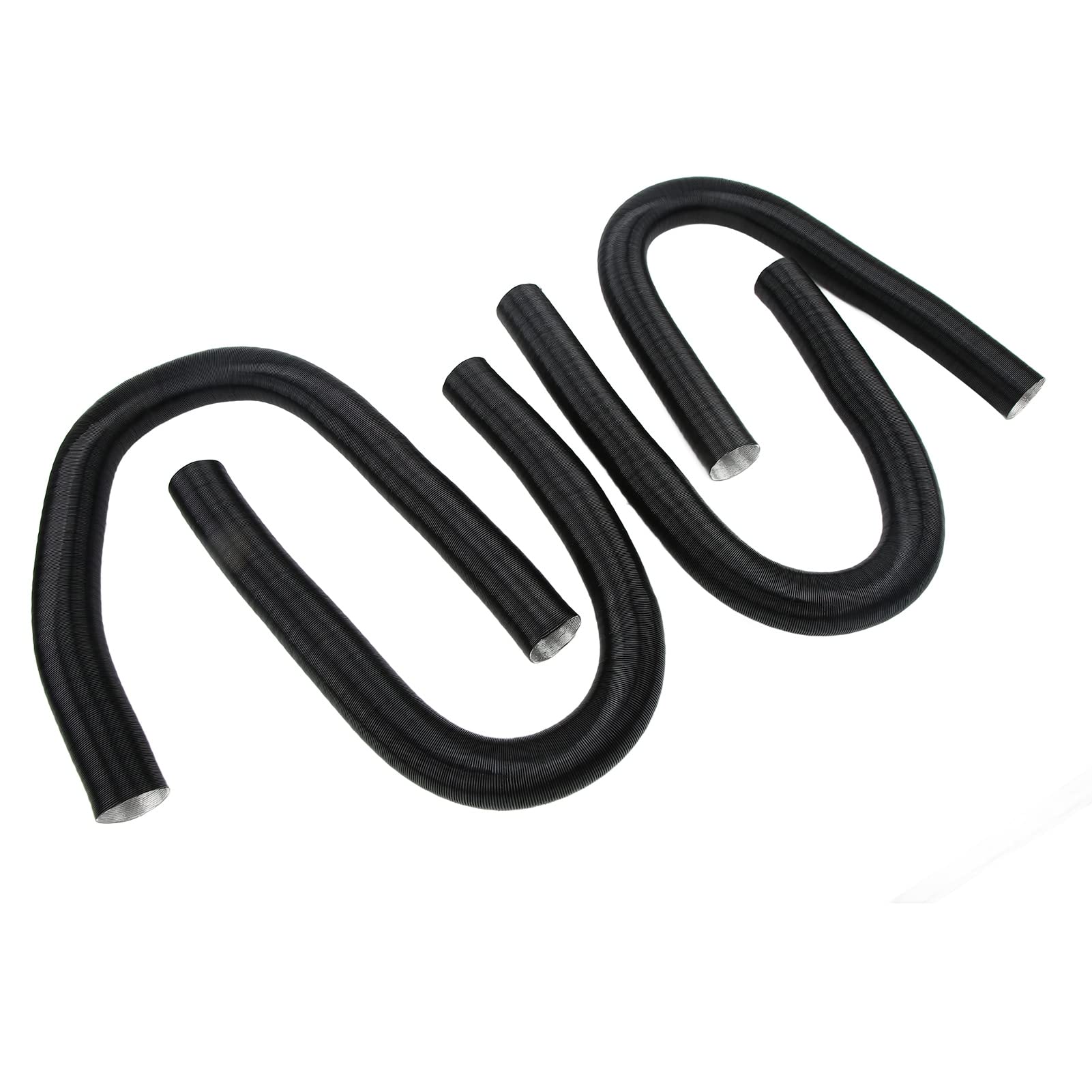 Manguera de calefacción de 42 mm, 4 unidades, 42 mm, tubo de calefacción automático, entrada de aire, salida, tubo de escape, tubo corrugado, tubo flexible para Eberspacher, tubo de conducto de