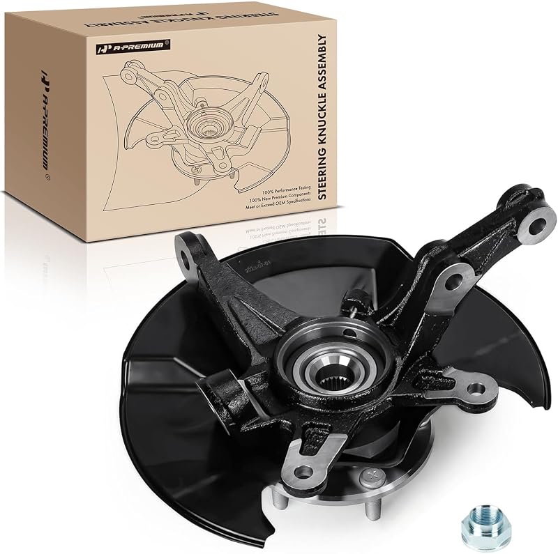 Manga de eixo dianteira esquerda com cubo e rolamento A-Premium para Honda Civic – 1 unidade