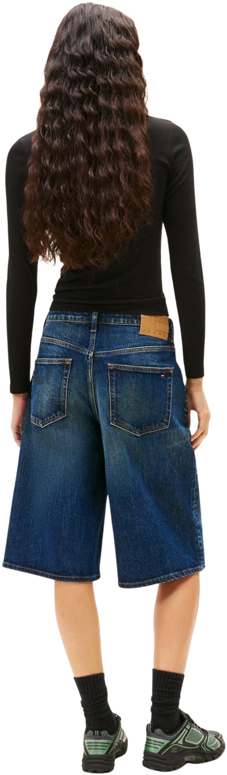 Tommy Jeans Camisetas de Manga Larga Pack de 2 Hombre Slim Essential Rib Cuello Redondo
