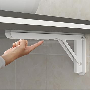 Wall Mounted Desk, Wall Mounted Folding Table for Small Spaces, Folding Fold Down Desk for Laundry Room Home Office Computer Workstation,Study Work Bench, Kitchen Dining (Black 23.615.7)