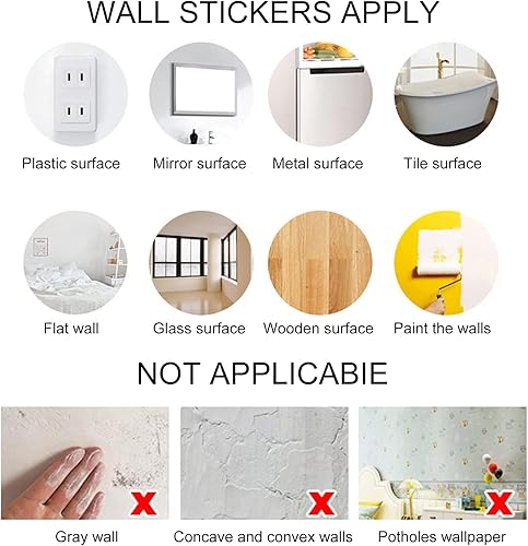 Miniatura 6 de Walbest Calcomanías de pared con agujero de ratón 3D, 3 unidades, libro de lectura de ratón en la pared, calcomanías de pared divertidas a prueba de