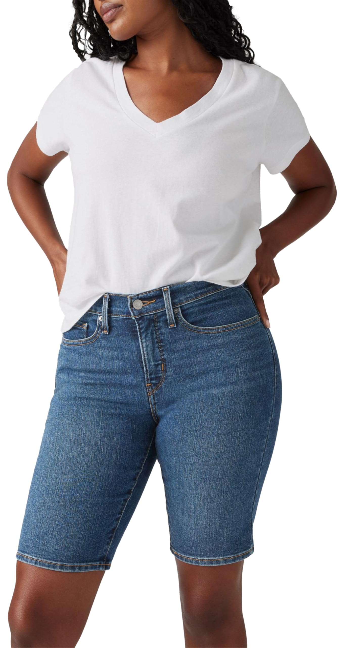 Levi's Shaping Bermuda - Shorty Kobiety
