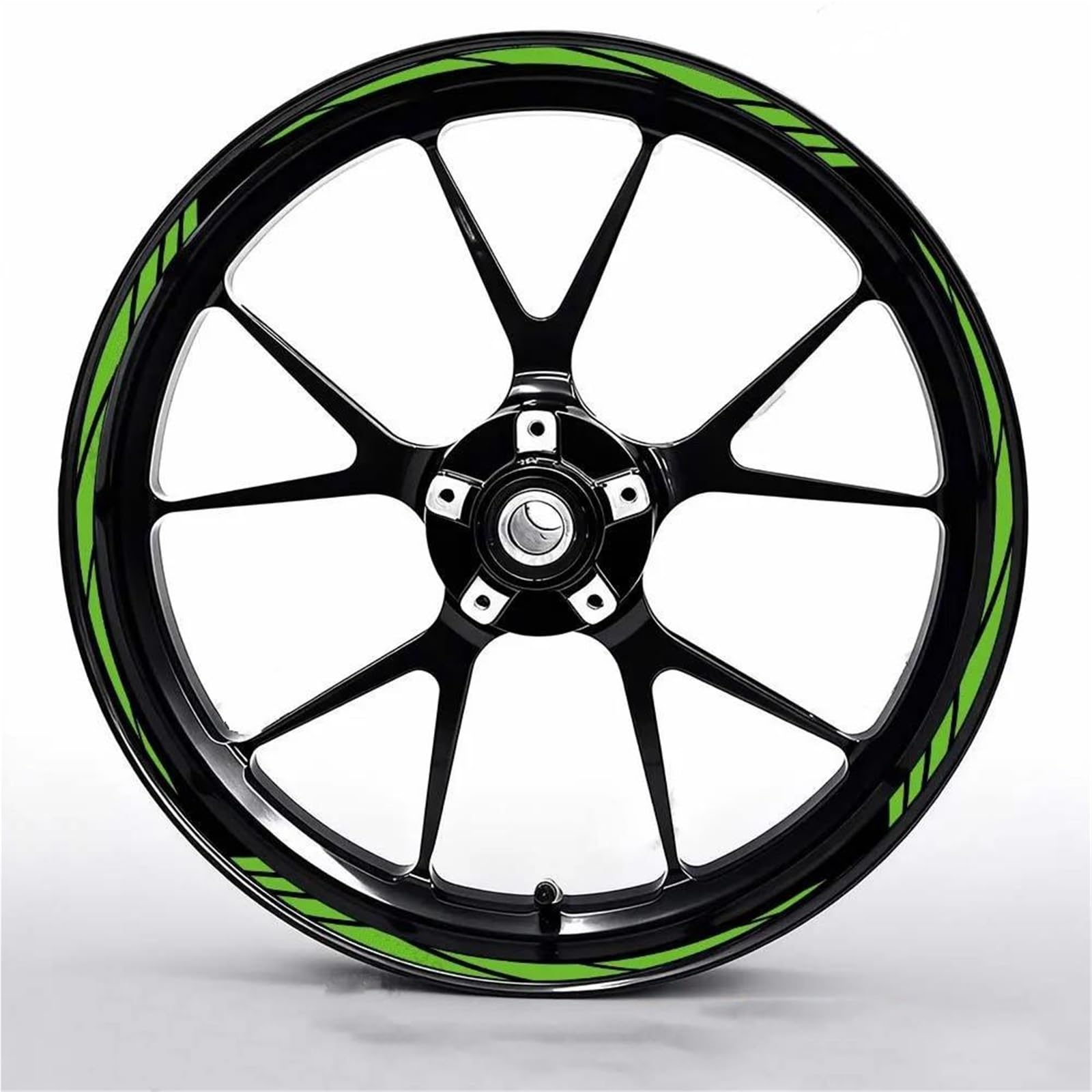 Motorcycle Wheel Stripes for Ducati Reflective Wheel Sticker Motorcycle 17inch Rim Stripes Inside of Hub Decal(17inch 09)