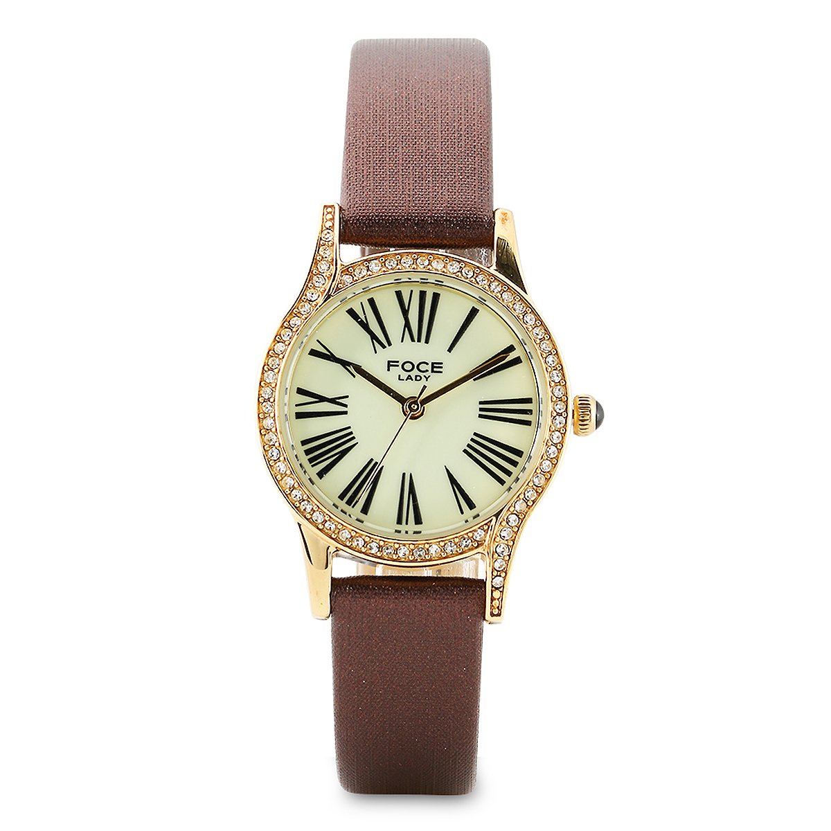 Foce Analog Cream Dial Leather Strap Watch for Women-FA17GGL-CHAM (B078Q4GMLH) Amazon Price History, Amazon Price Tracker