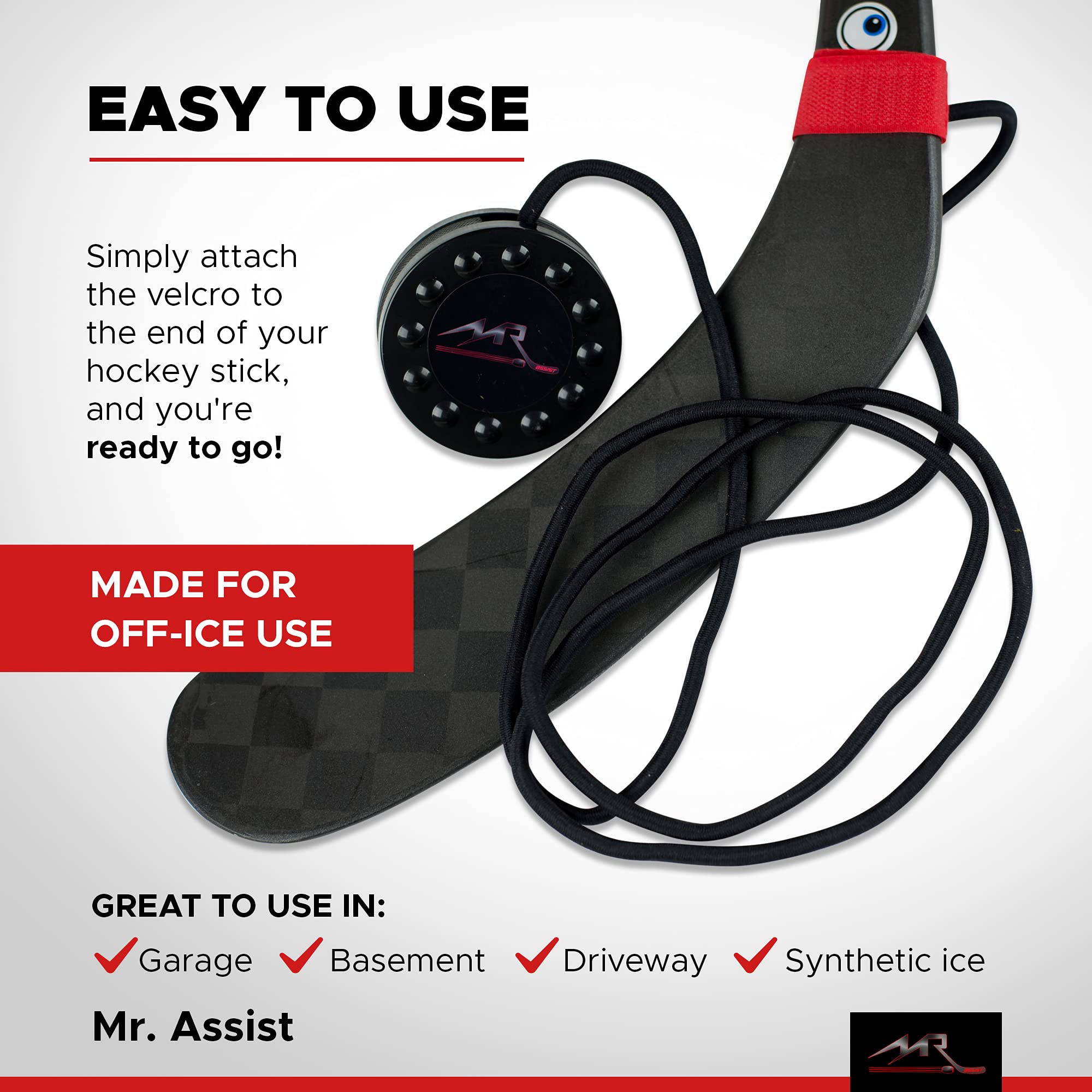 Buy Mr. Assist Hockey Trainer for Passing Pass Catching Stickhandling