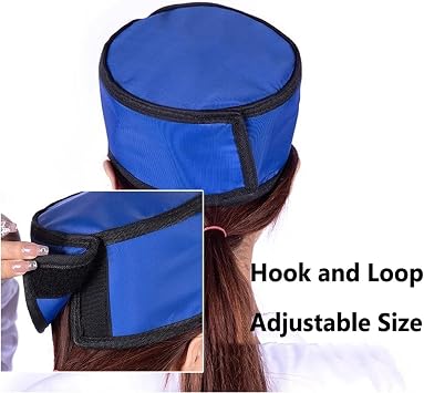 X-ray Protective Apron Lead Clothing Set with Thyroid Shield Collar, Lead Cap, Lead Glasses, Lead Gloves(0.5 mmpb,90x60cm)