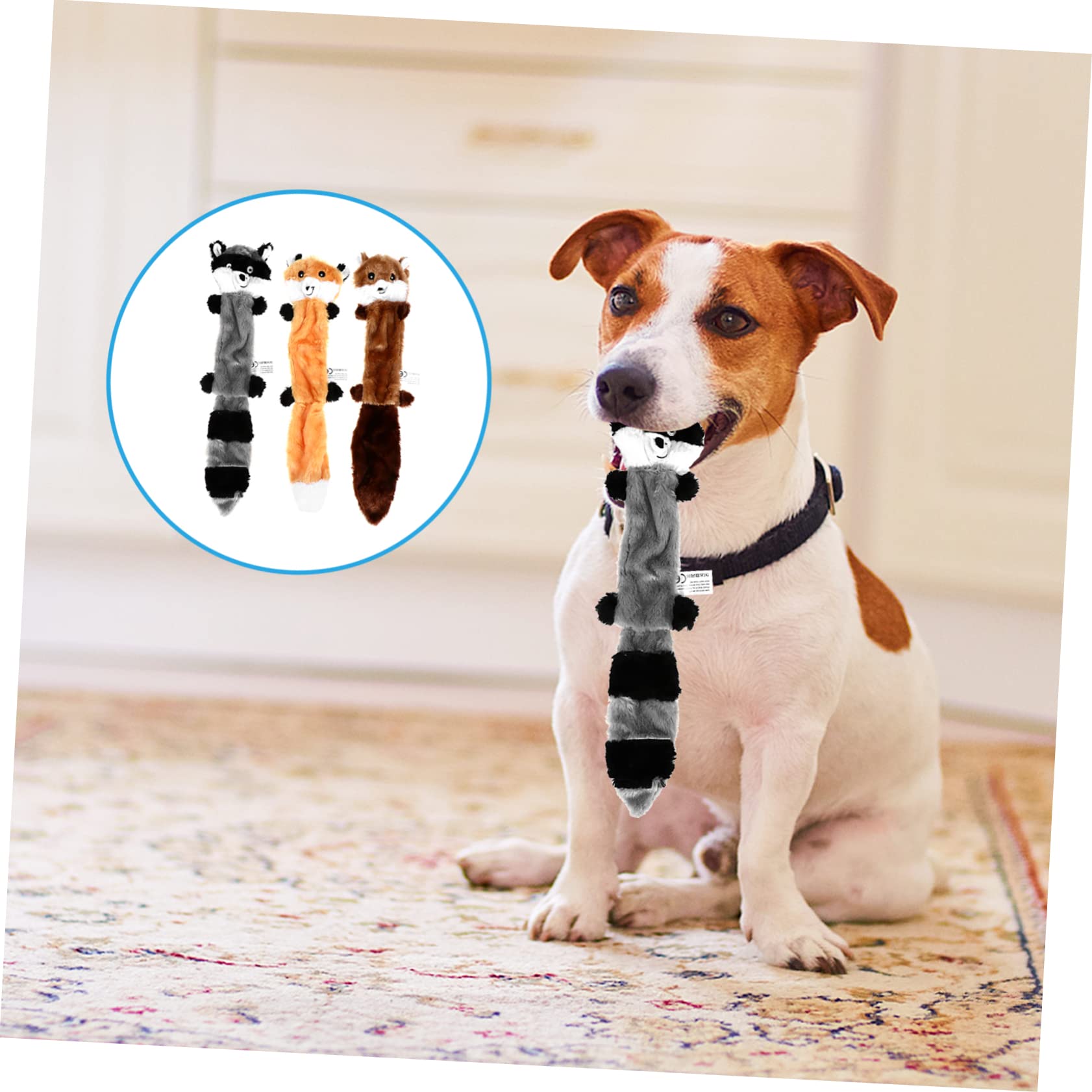 BESPORTBLE 9pezzi Giocattoli Squeaky Per Cani Giocattoli Da Masticare Peluche Leggeri e Resistenti Per Cuccioli Gioco e Allenamento Stimola La Salute e Riduce La Noia