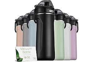 SipX™ Stainless Steel Water Bottles | Insulated Water Bottle for Boys 8-12...