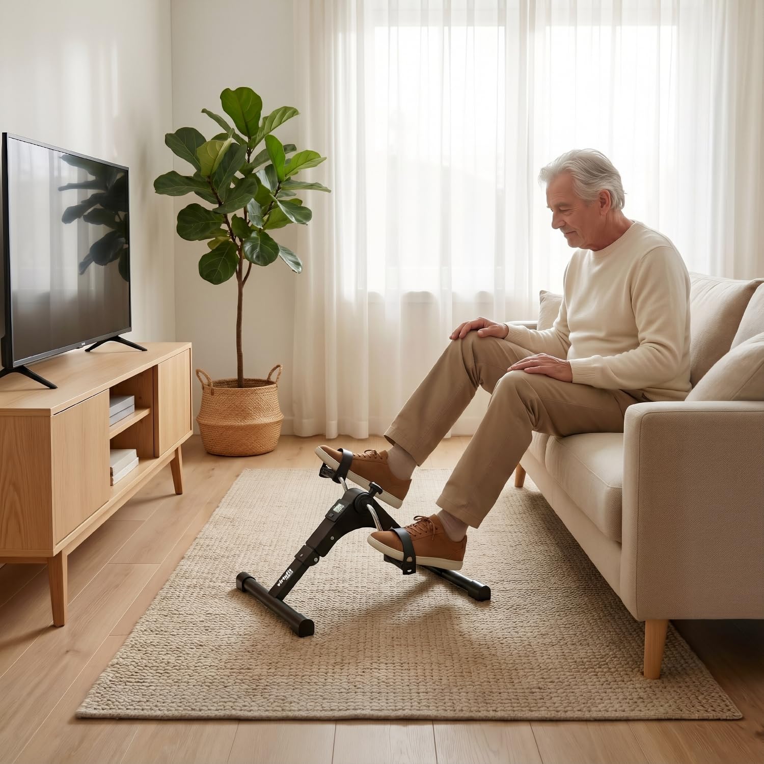 VirtuFit Allenatore pedale, braccia e gambe da seduta