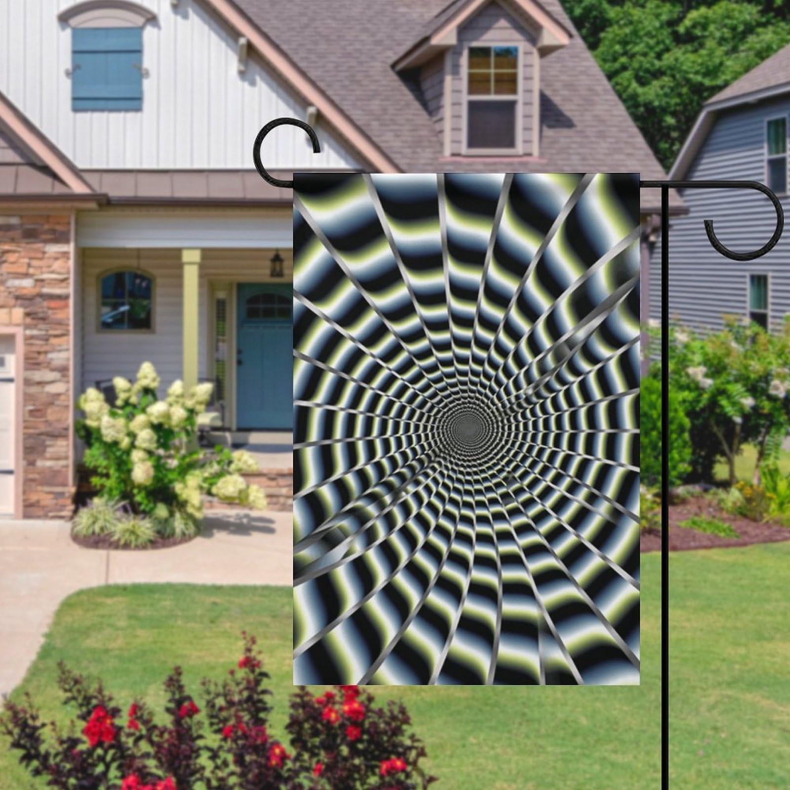 QUQULE 4th July Gartenflagge – Doppelseitig, 30x45 Cm, Jute-Optik Für Draußen