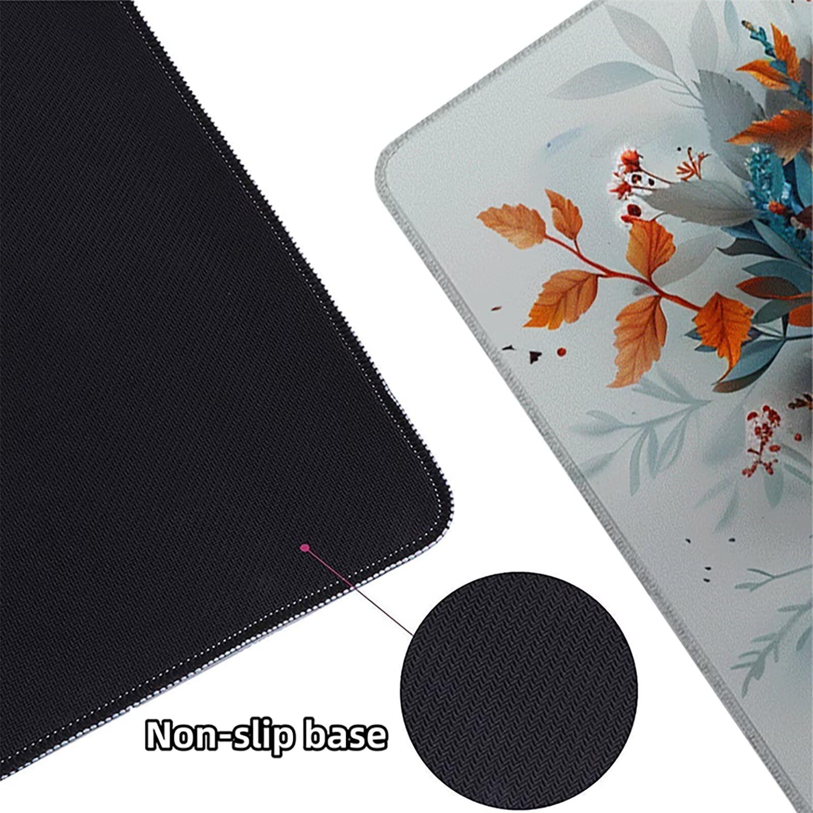 Lobo Alfombrilla Ratón Gaming XXL 1500x800mm, Alfombrilla Gaming Amarillo Mousepad con Base de Goma Antideslizante, Impermeable Desk Mat para Teclado y Raton, Accesorios Gaming, Regalos de Hombre 9-6