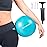 Trideer Pilates Ball 9 Inch with Pump, Exercise Balls Physical Therapy, Physical Therapy Equipment, Small Exercise Ball Between Knees, Small Pilates Ball for Yoga, Core, Office&Home Gym