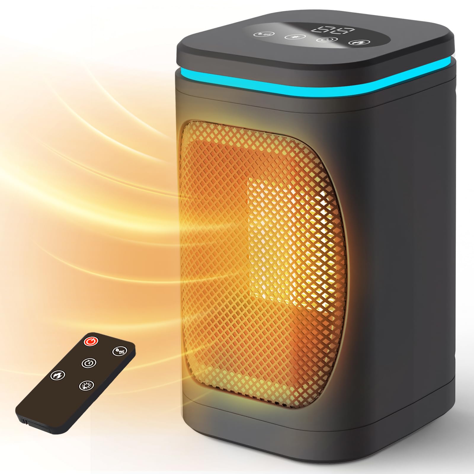 Amazon.com: Portable Space Heater for Indoor Use - Freeice 1000W
