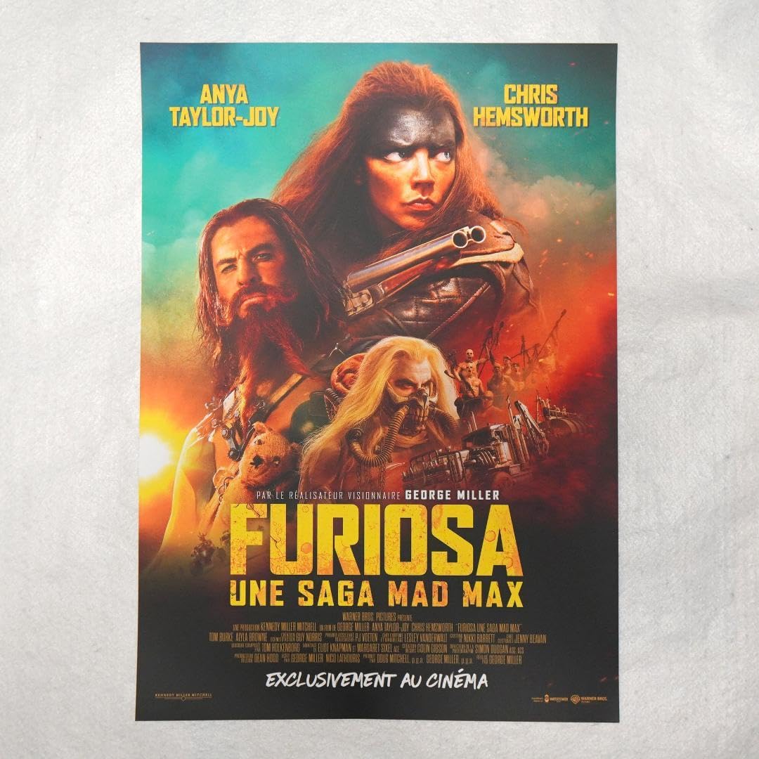 マッド・マックス　フランス版オリジナル映画ポスター フランス版オリジナル映画ポスター MAD MAX（H701⁄国内B2判 映画