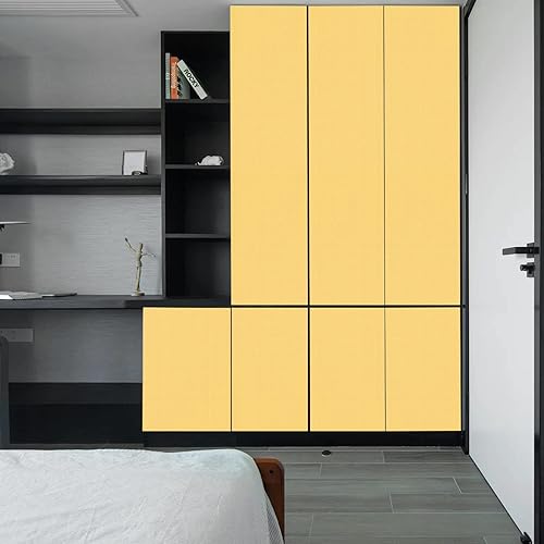 Miniatura 6 de ZOWZOW Papel tapiz autoadhesivo de 15.7 x 196.8 pulgadas, papel adhesivo autoadhesivo de color sólido, papel tapiz extraíble para armarios y