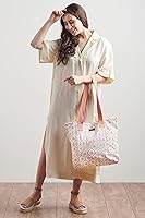 Vista 88 de Maison d' Hermine Bolsa de lona para mujer, bolsa de lona de algodón reutilizable para el hombro, bolsas de comestibles a granel con asa para 01