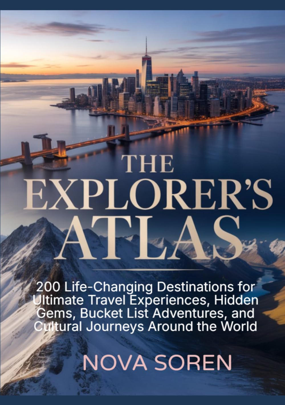 The Explorer’s Atlas: 200 Life-Changing Destinations for Ultimate Travel Experiences, Hidden Gems, Bucket List Adventures, and Cultural Journeys Around the World