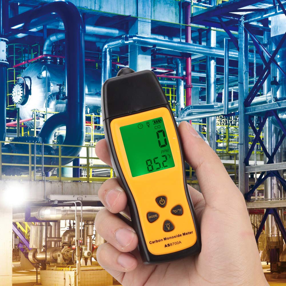 Co Gas Teer Monitor Detector, SMA Sensor Handheld Cbon Monoxide Meter High Co Gas Teer Monitor Detector Gauge