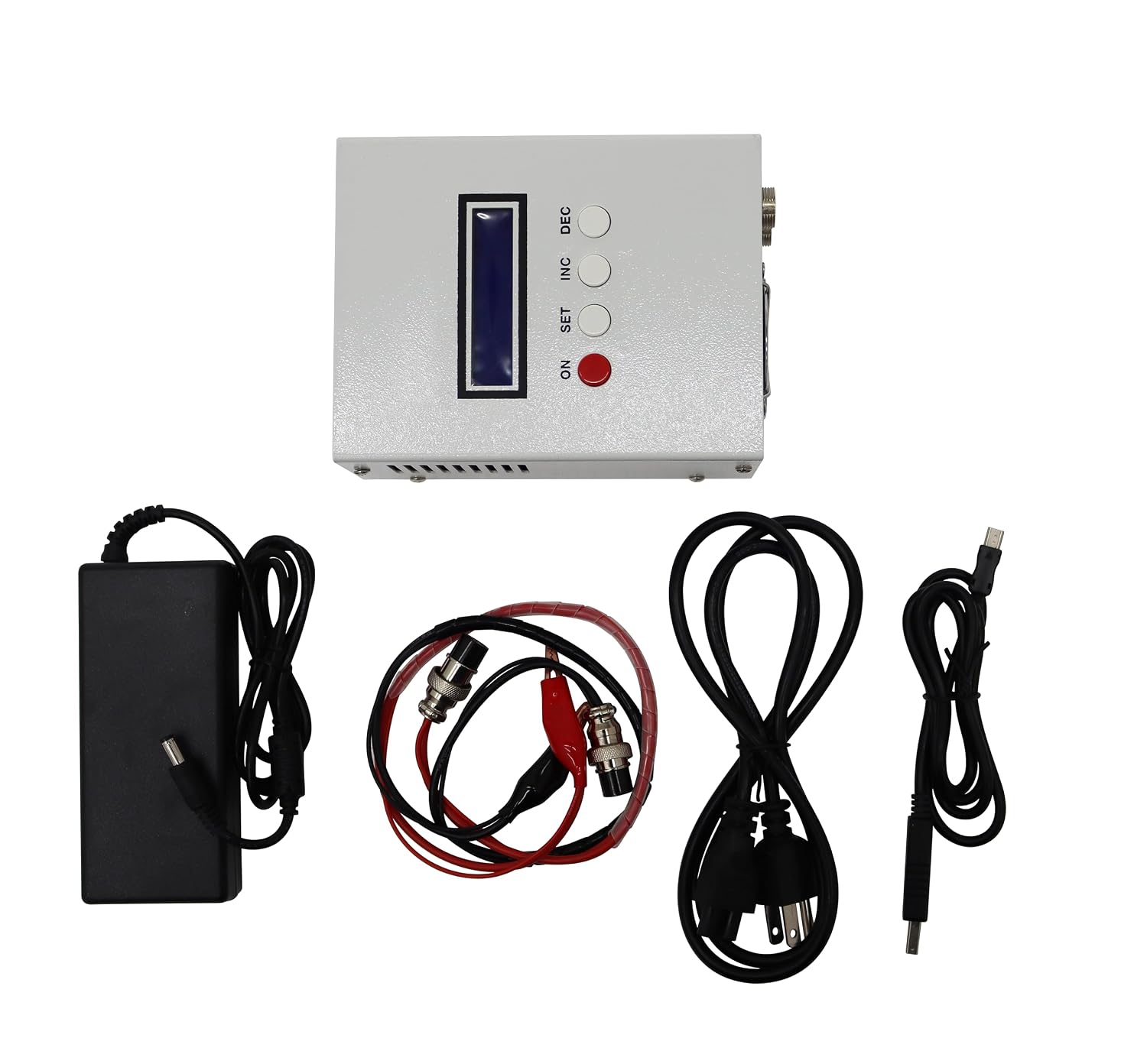 INTSUPERMAI Battery Capacity Tester Lead Acid Lithium Iron 5A Charge 20A Discharge Electric Lead-Acid Lithium Battery Capacity Tester