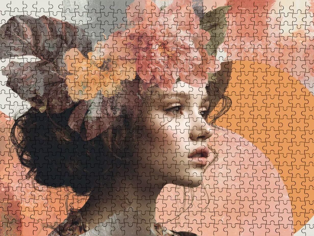 Puzzle de 3000 para Adultos, Mujer Flor, Rompecabezas Clásicos YHPGL7-395