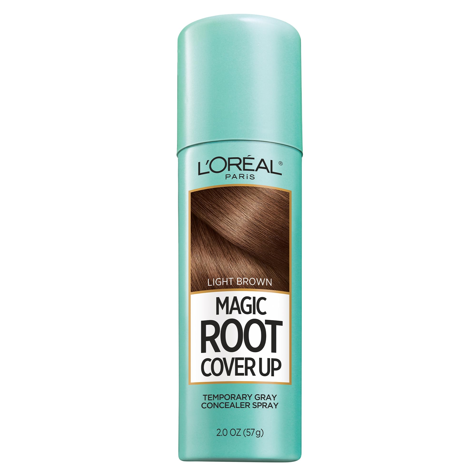 Magic Root Cover Up Temporary Gray Concealer Spray - Light Brown
