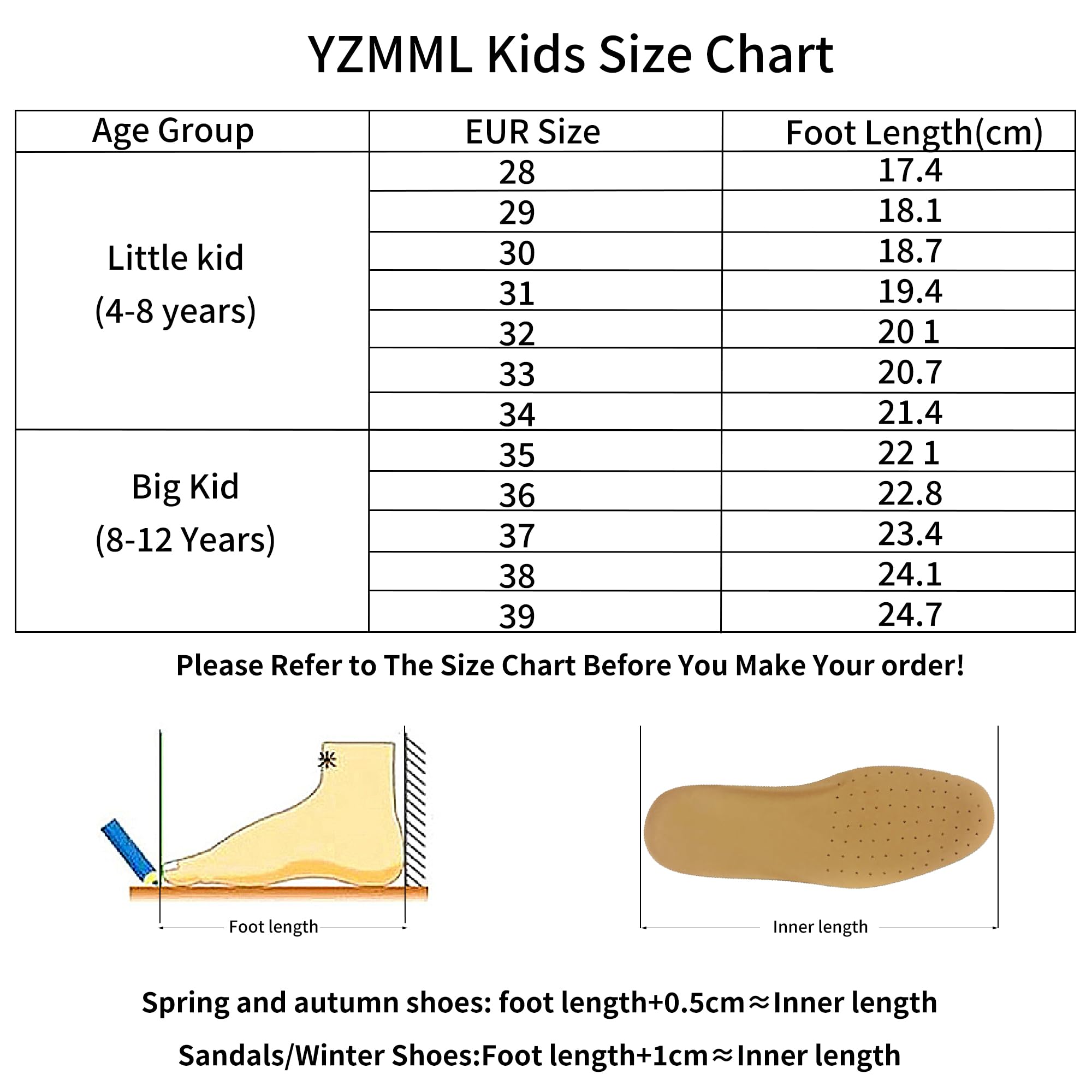 YZMML Scarpe Sportive Bambini Antiscivolo Comode e Leggere per Running e Outdoor Sneaker Casual Bambino Ragazze Ragazzi Scarpe da 28-39 EU
