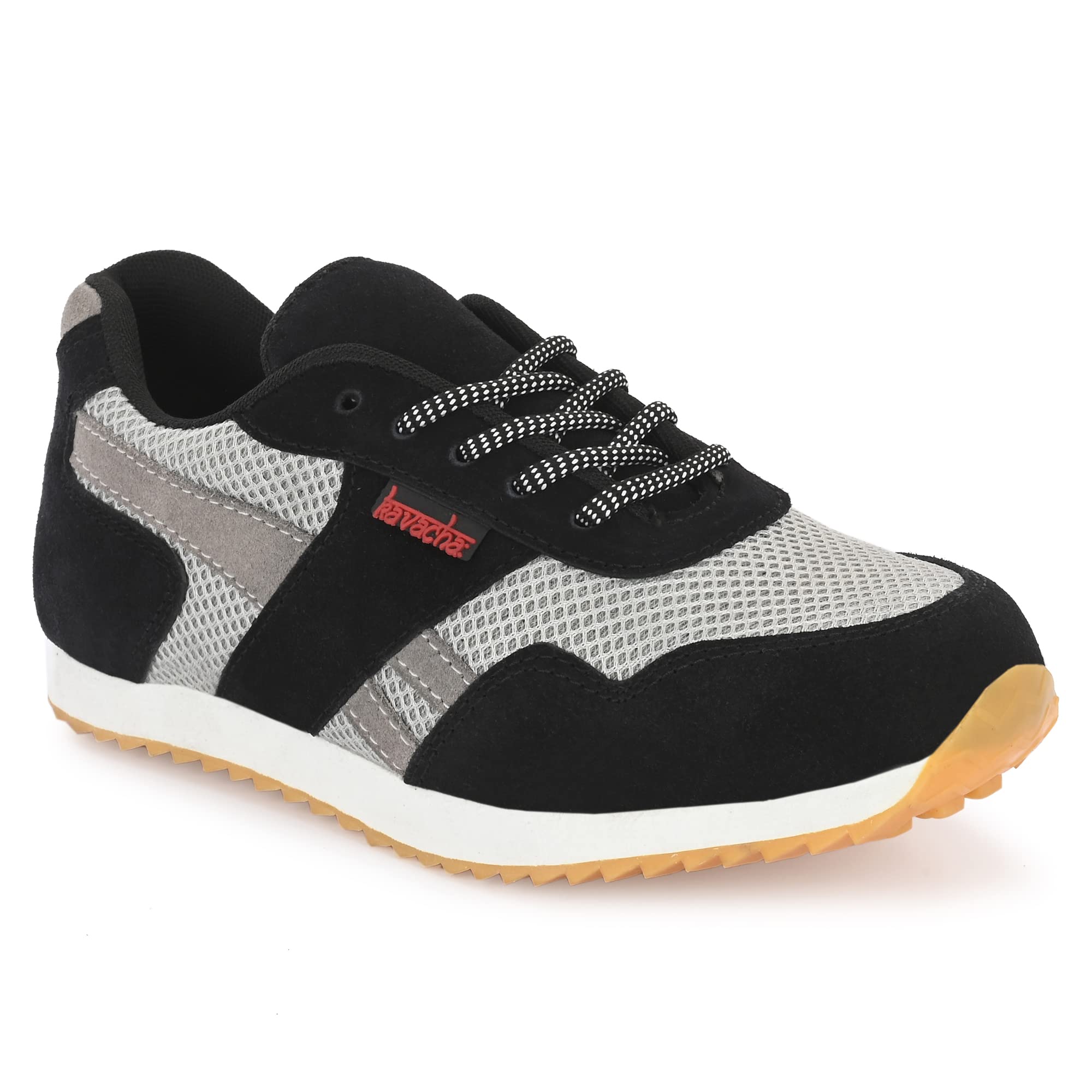 KAVACHA S129 Suede Leather Upper & TPRSole Protective Shoe with Steel Toe Safety Shoe with Memory Foam Comfort Size:3 Grey Black (B0C4BGWLQM) Amazon Price History, Amazon Price Tracker