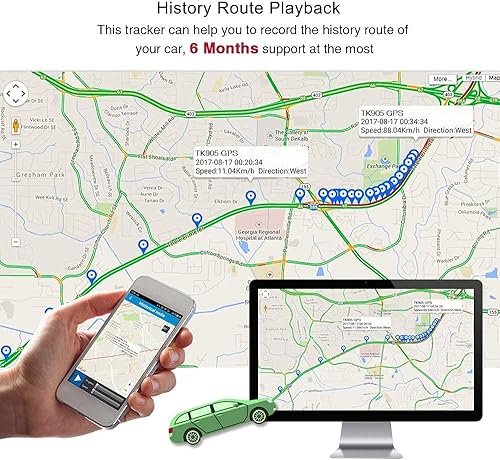 Miniatura 13 de TKSTAR - Rastreador GPS 4G para vehículos, localizador magnético oculto de GPS para automóvil, dispositivos de seguimiento de vehículos en tiempo