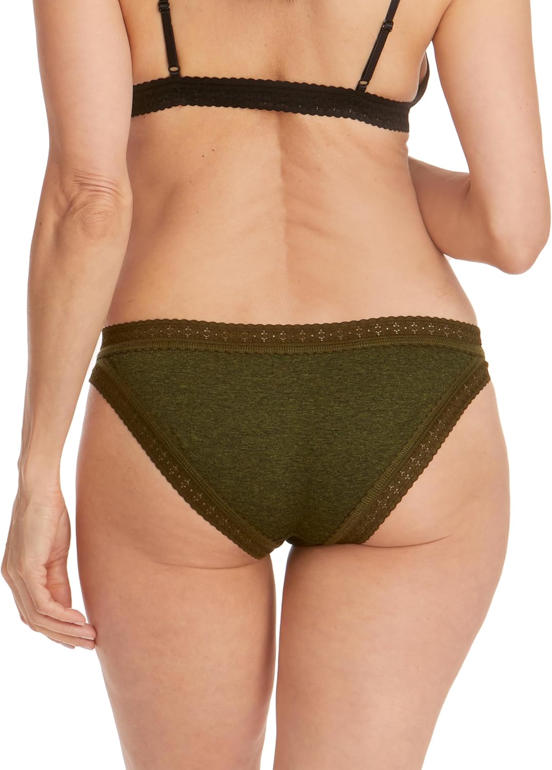 hanky panky - DreamEase Brazilian Bikini | Women's Underwear Briefs, Eco-Friendly Tencel Cotton | Sizes (XS-XL) | 3 pack