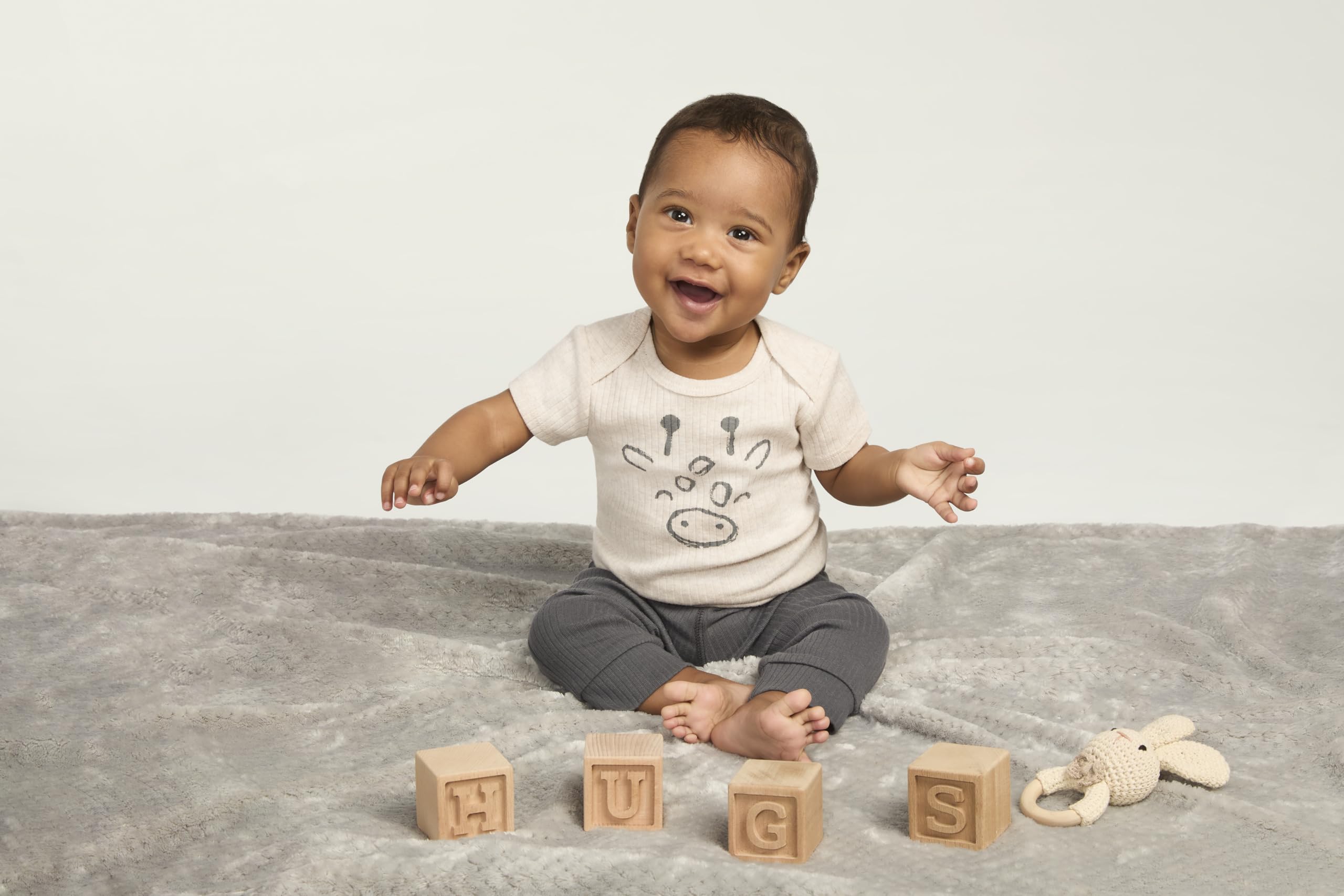 HUGGIES 2 Pack Pant Set - Juego de Pantalones Bebé-Niños
