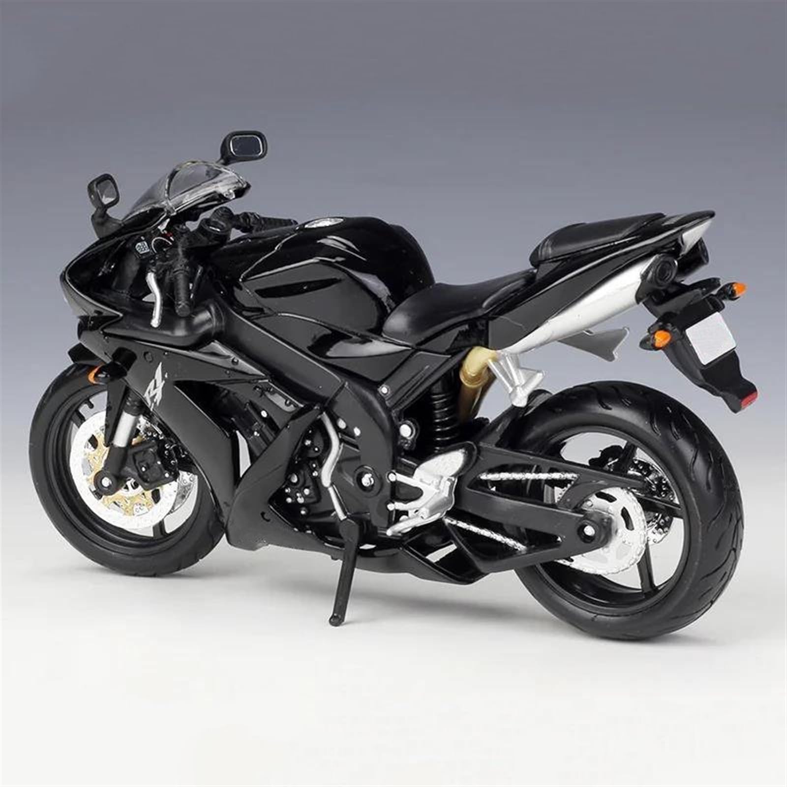 SEYXF Motorbike Toy Motorcycle Simulation Diecast Model Collection Birthday Present 1:12 for Y-AMAHA YZFR1(with Foam Box)