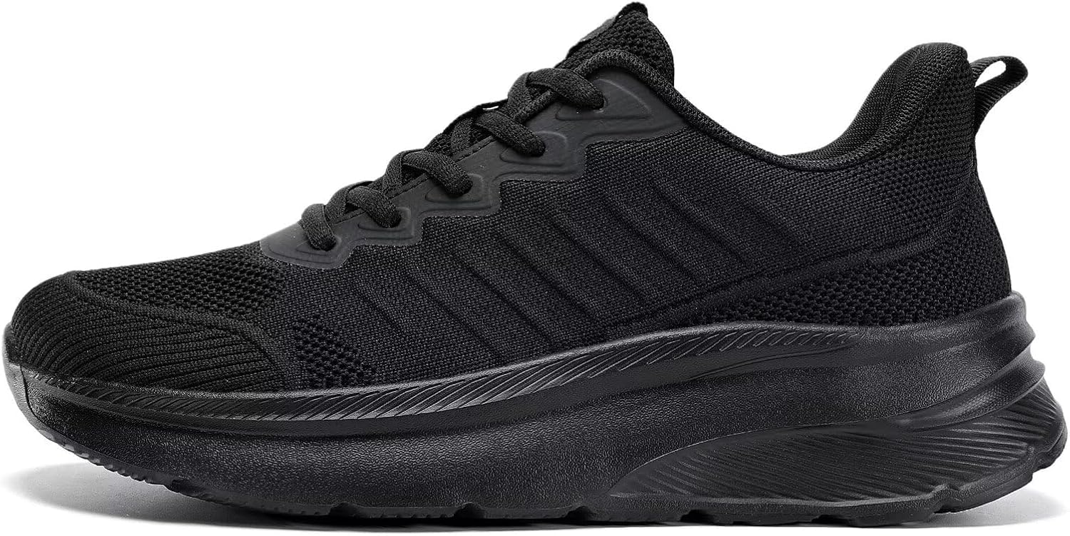 Mens Wide Walking Shoes Soft Sole Non Slip Running Comfortable Tennis Breathable Athletic Gym Workout Sport Sneakers - Image 3