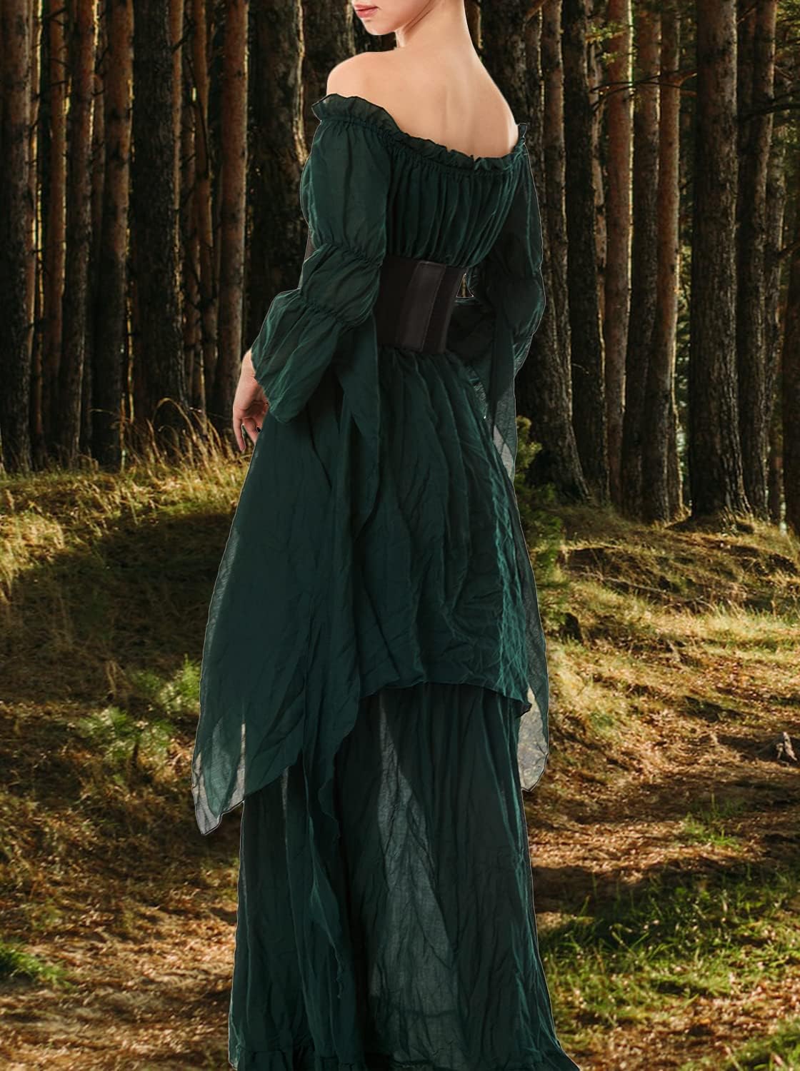 jakloz Halloweenkostuum voor dames, middeleeuwse renaissance-kleding