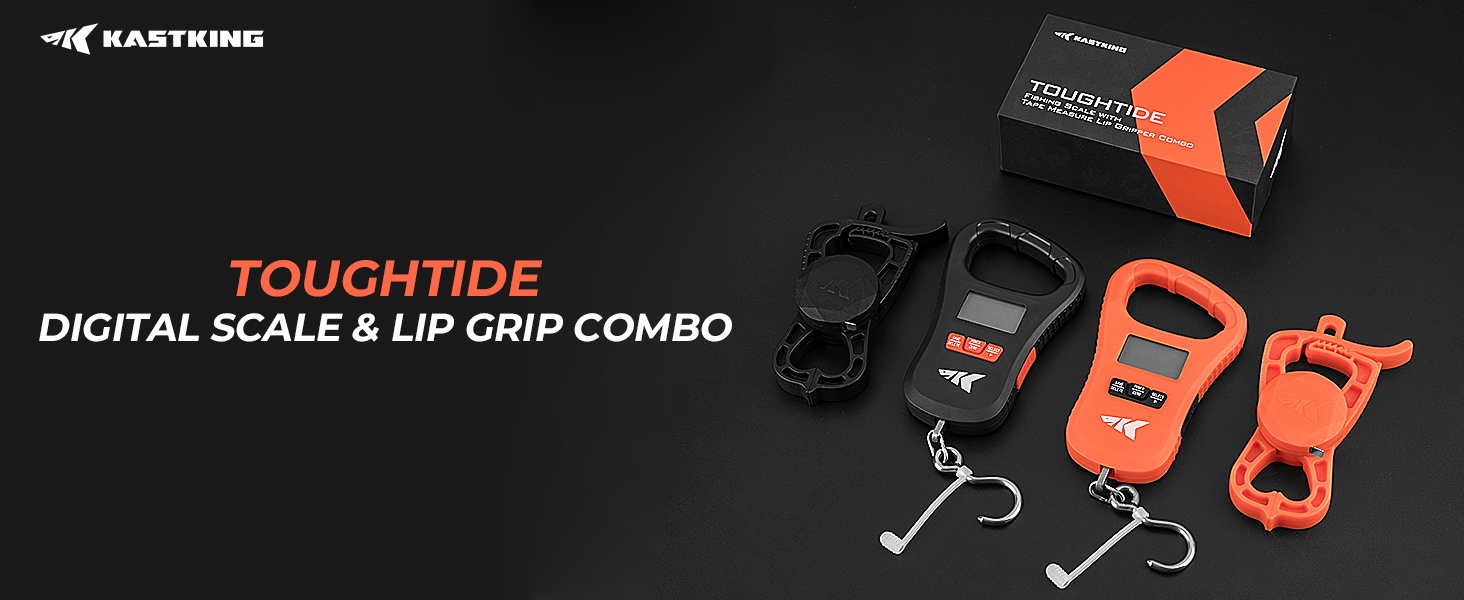 KastKing Fish Scale with Lip Gripper, ToughTide USB Charging