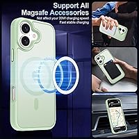 Vista 306 de MOCCA - Funda magnética resistente para iPhone XR de 6.1 pulgadas, compatible con MagSafe, funda con protección contra caídas de grado militar