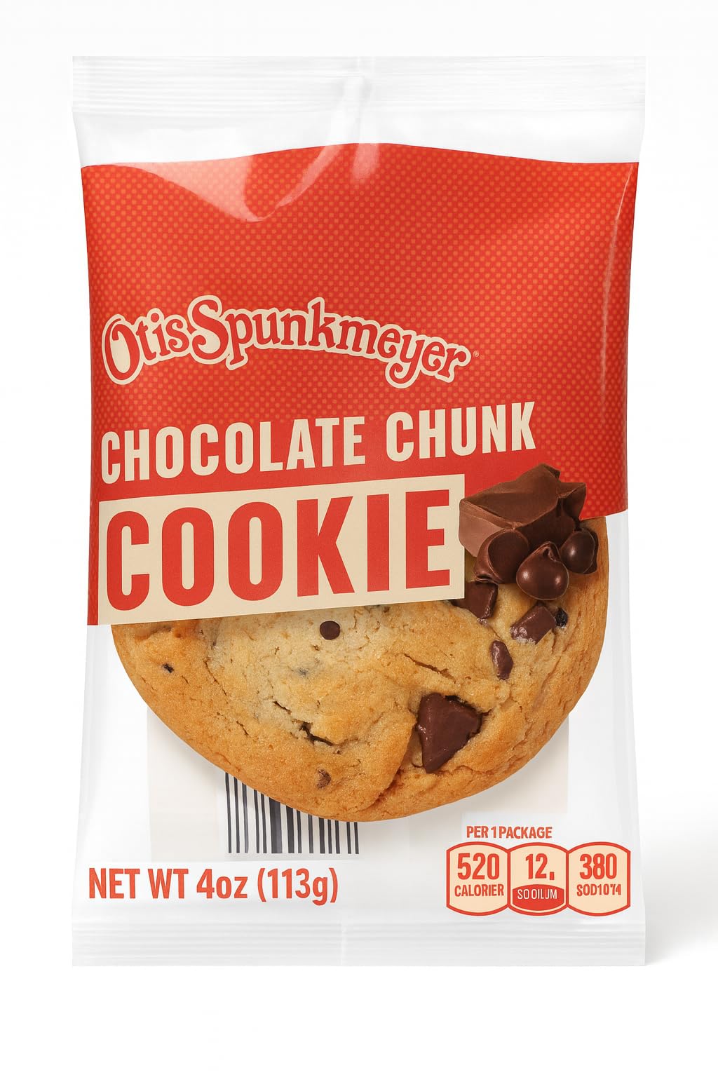 Amazon.com: Otis'Spunkmeyer Chocolate Chip Cookies, 4 Ounce - 24